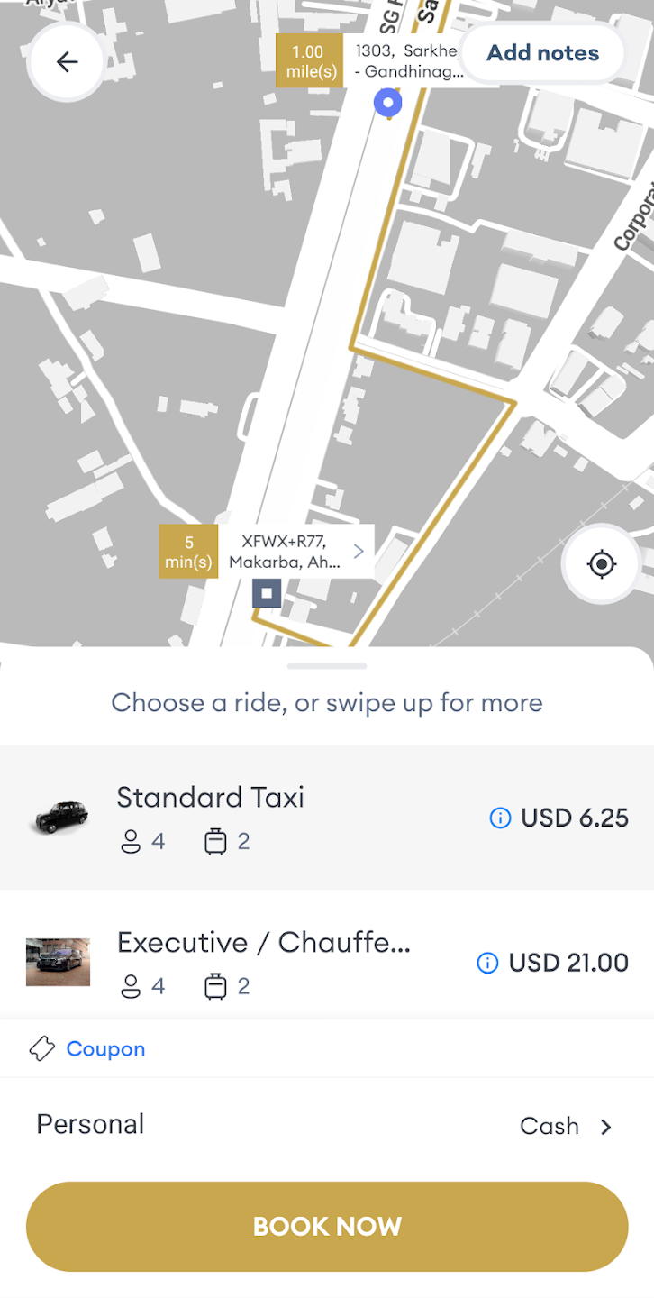 Luxoro mobile app